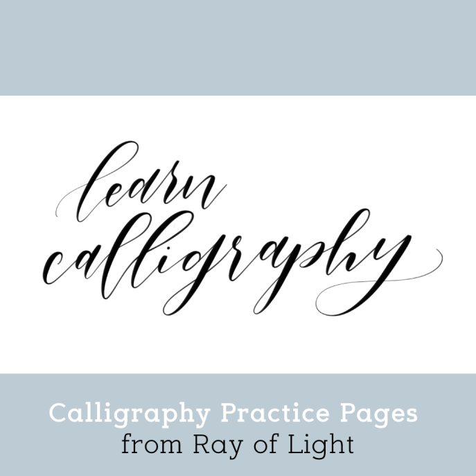 Learn Calligraphy Practice Guide